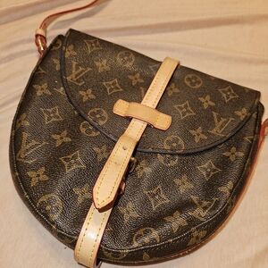 Louis Vuitton Brown Monogram Crossbody Bag